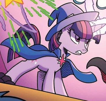 https://tvtropes.org/pmwiki/pub/images/mlp_fim_comic_great_and_powerful_twily.jpg